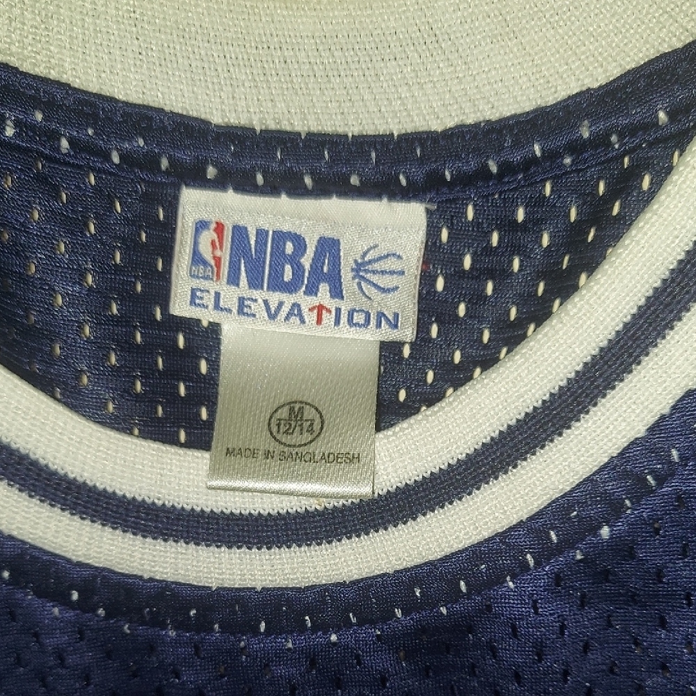 NBA Mavericks Kids' Blue and White Jersey - Picture 2 of 6